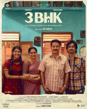 3BHK 2025 Hindi Dual Audio WEB-DL | Hindi Dubbed Movie